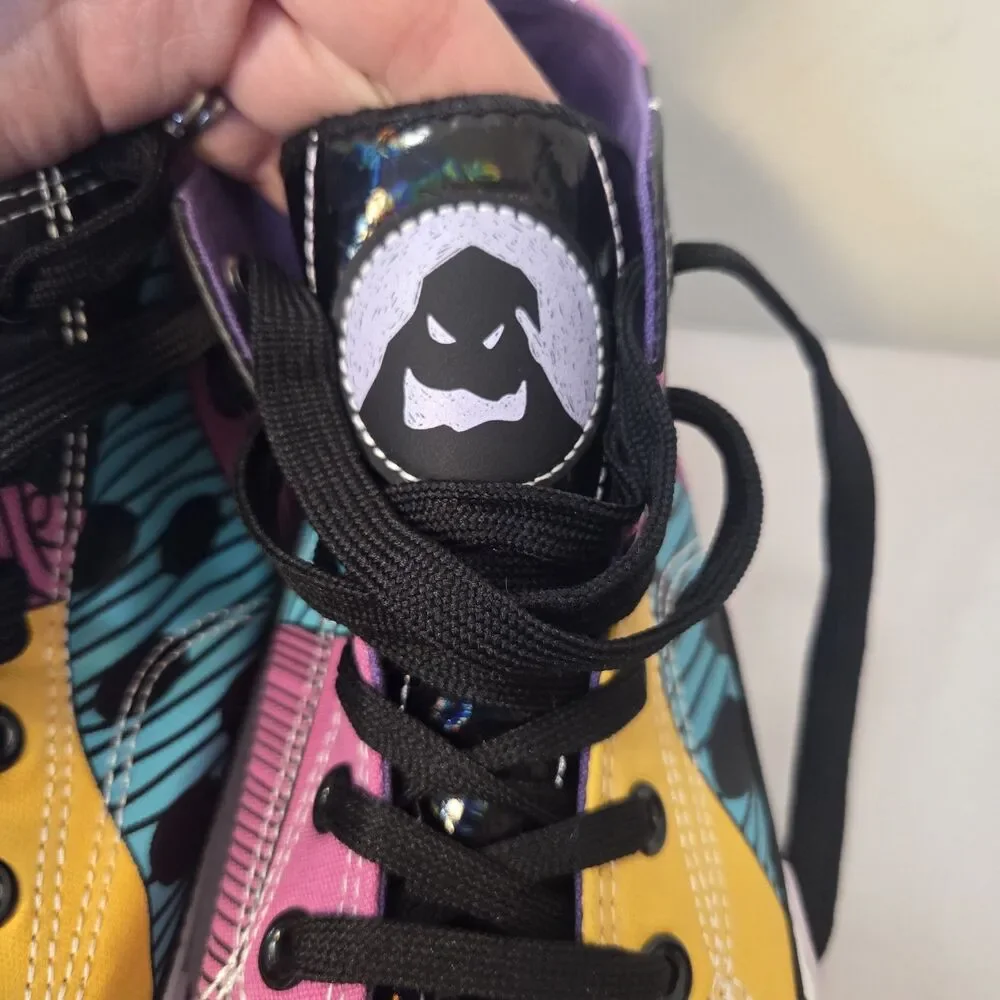 Nightmare Before Christmas Disney Ground Up High Top Shoes Womens's Size 7